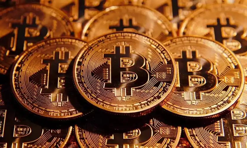 Large-scale mining farm with rows of mining rigs